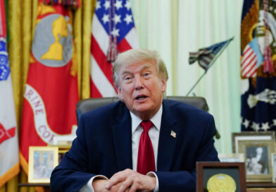Trump says the U.S. and Iran getting along very well