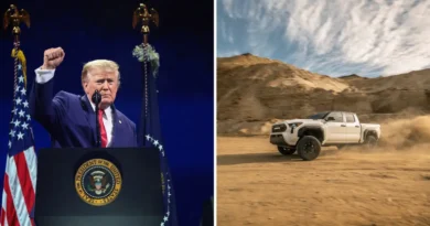 Trump takes credit for Toyota moving some truck production from Mexico to Texas: 'That's what tariffs do'