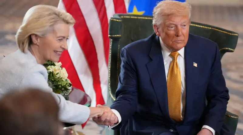 Trump threatens the EU with fresh tariffs over its $1 billion fine on Google
