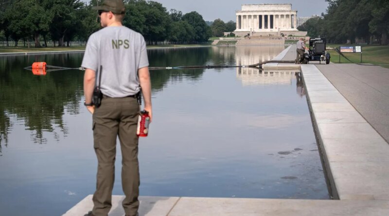 Trump’s Reflecting Pool Revamp Drags On: Drained For The 3rd Time