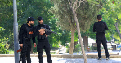 Two explosions rock Damascus, while Macron in town