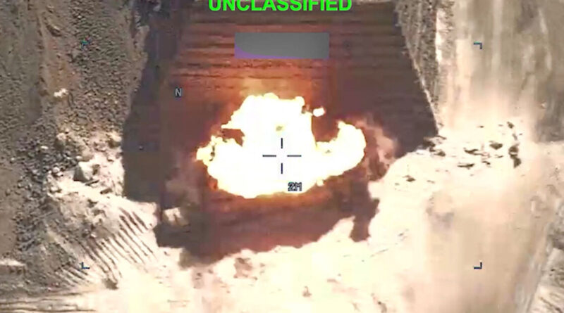 US military completes its latest strikes on Iran, marking the 10th successive night of attacks