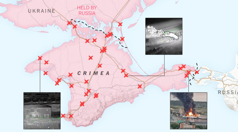 Ukraine Is Bringing the War With Russia to Crimea, Strike After Strike