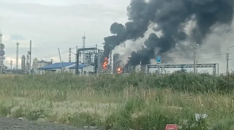 Ukrainian drones flew all the way to Siberia to strike Russia's largest oil refinery