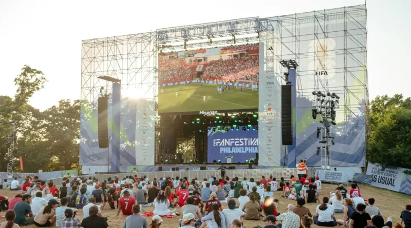 We went to the only free FIFA FanFest in the US. See how it's run.