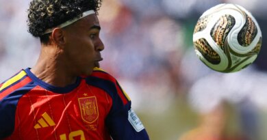 What happened in the first half of the Spain vs Argentina World Cup final?