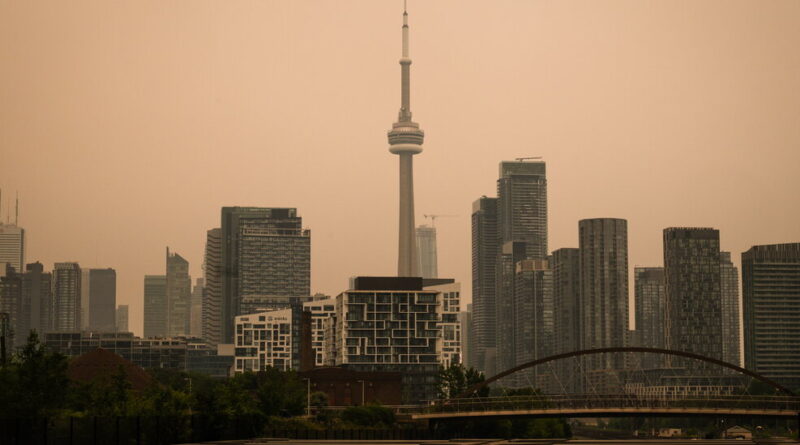 Wildfires Rage in Ontario as Smoke Affects Toronto’s Air Quality