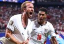 Harry Kane and Jude Bellingham celebrate