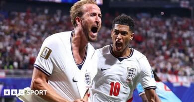 Harry Kane and Jude Bellingham celebrate