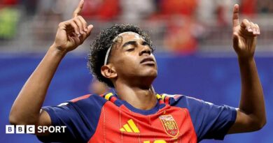 Spain's Lamine Yamal