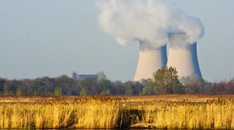 The Enrico Fermi Nuclear Power Plant, Point Mouillee, Rockwood, Michigan
