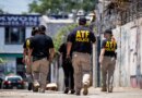 SOUTH LOS ANGELES, CA - JULY 01:ATF investigators survey damage on Thursday, July 1, 2021 after an LAPD Bomb Squad truck exploded with illegal fireworks in South Los Angeles. The truck failed to handle a planned detonation of seized explosives the night before leaving 17 people injured and damage in the neighborhood. (Photo by Sarah Reingewirtz/MediaNews Group/Los Angeles Daily News via Getty Images)