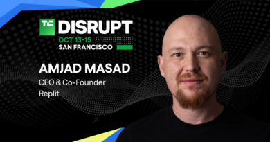 Amjad Masad, CEO and co-founder of Replit, joins the Disrupt Stage at TechCrunch Disrupt 2026  | TechCrunch