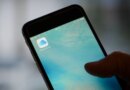 The iCloud storage application is seen on an iPhone on November 8, 2017.