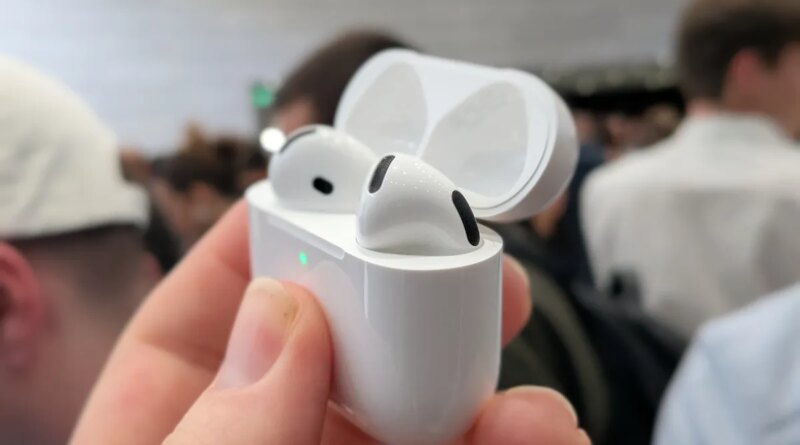 AirPods in a case