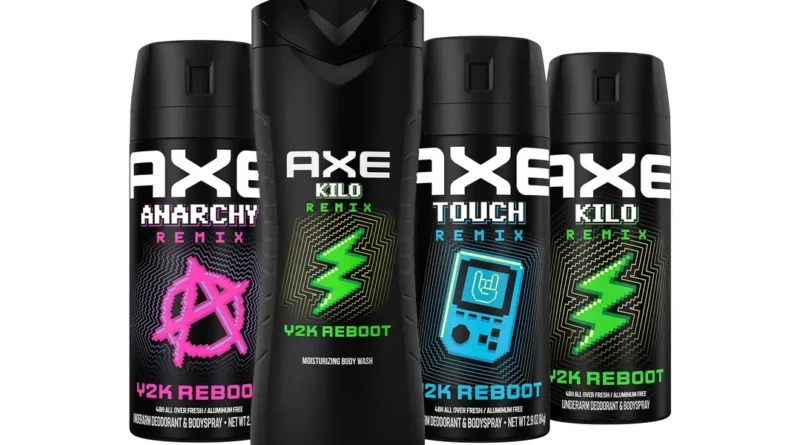 Axe is betting Gen Z is ready for a whiff of Y2K