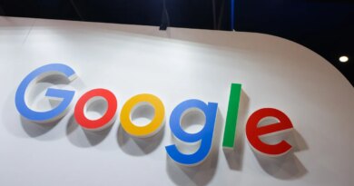 Google logo is seen at Google stand during 18th European Economic Congress at the International Congress Centre in Katowice, Poland on April 22, 2026.