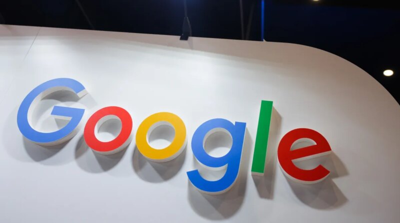 Google logo is seen at Google stand during 18th European Economic Congress at the International Congress Centre in Katowice, Poland on April 22, 2026.