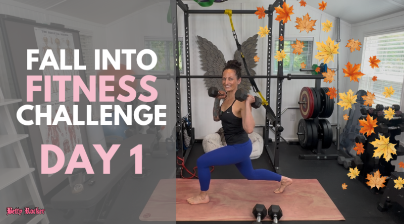Challenge Day 1: Strong Legs and Booty