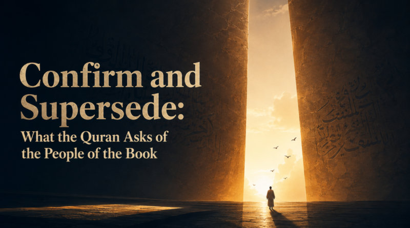 Confirm and Supersede: What the Quran Asks of the People of the Book