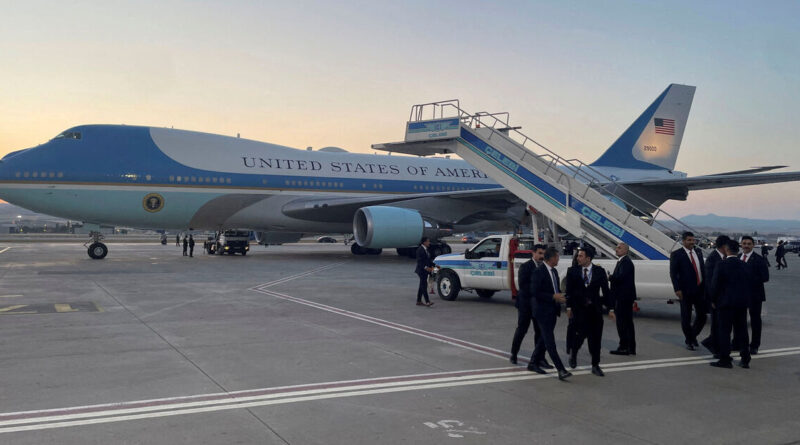 Credible missile threat led to secret aircraft switch for Trump, source says