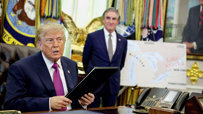 Donald Trump orders Lake Ontario to be renamed ‘Lake America’ in new slight to Canada