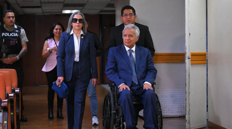 Ecuador sentences ex-president Moreno to five years in jail in bribery case