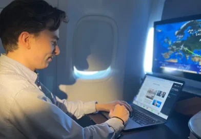 Elon Musk's Starlink is becoming an in-flight must-have. I tried it, and I get why.