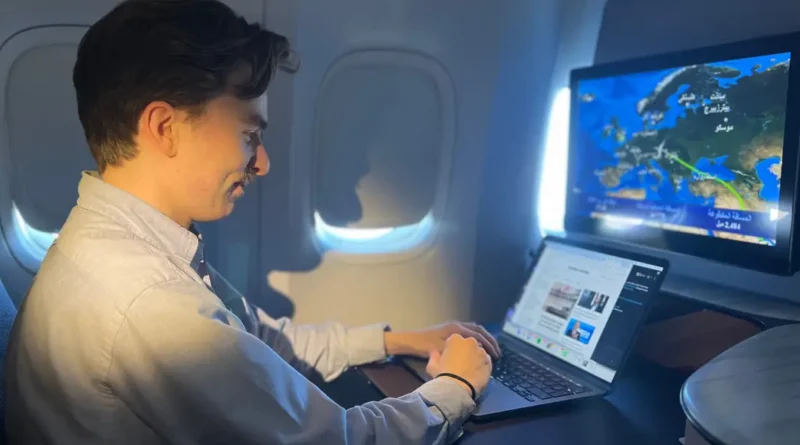 Elon Musk's Starlink is becoming an in-flight must-have. I tried it, and I get why.