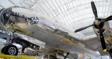 Enola Gay dropped the atomic bomb on Hiroshima in World War II. Here's where the historic plane is now.