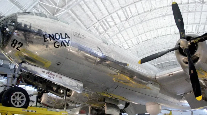 Enola Gay dropped the atomic bomb on Hiroshima in World War II. Here's where the historic plane is now.