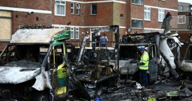 Four plead guilty to London arson attack on Jewish ambulances