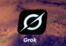 The Grok app on a smartphone