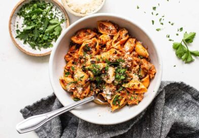 pasta in bowl
