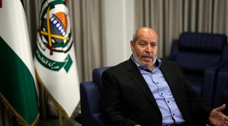 Hamas leader heads to Cairo for Gaza talks ahead of Kushner visit