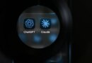 This photograph shows the app logos of artificial intelligence (AI) assistants ChatGPT and Claude on a smartphone's screen.