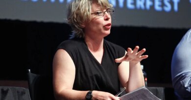 The New Yorker staff writer Jill Lepore speaks onstage at The Hillary Question during The New Yorker Festival 2015 at SVA Theater on October 4, 2015 in New York City.