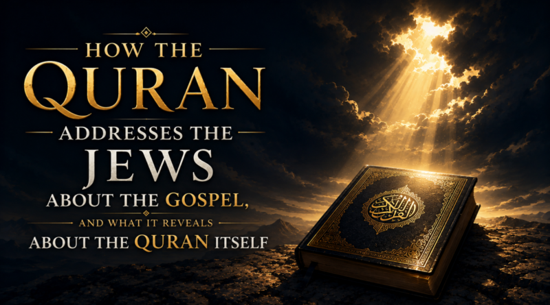 How the Quran Addresses the Jews About the Gospel, and What It Reveals About the Quran Itself