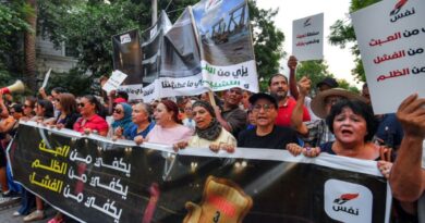 Hundreds of Tunisians protest against government, water shortages