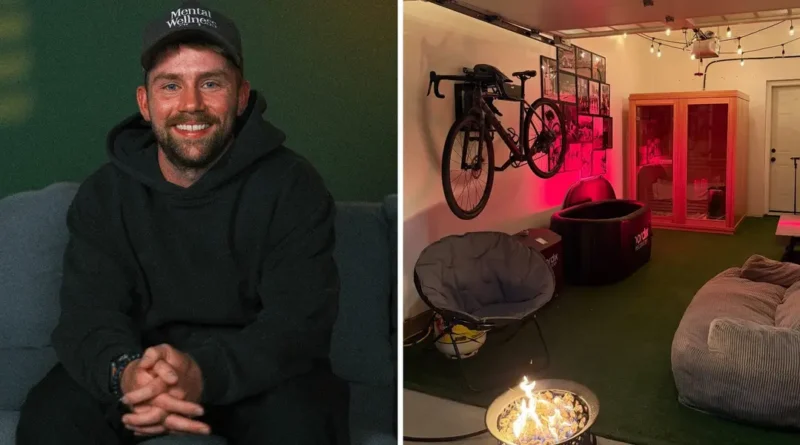I turned my garage into a wellness hub for $10,000. Now my friends come over for the sauna and cold plunge, not drinks.