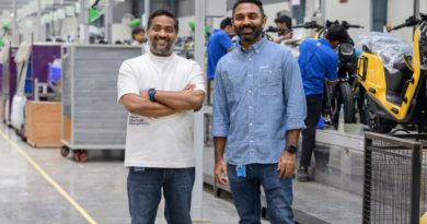 River co-founders Aravind Mani and Vipin George