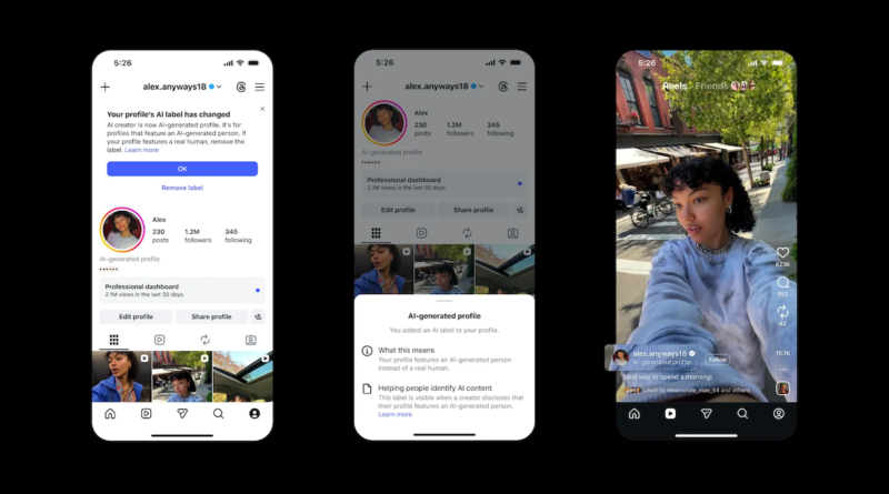 Instagram puts new limits on undisclosed AI profiles | TechCrunch