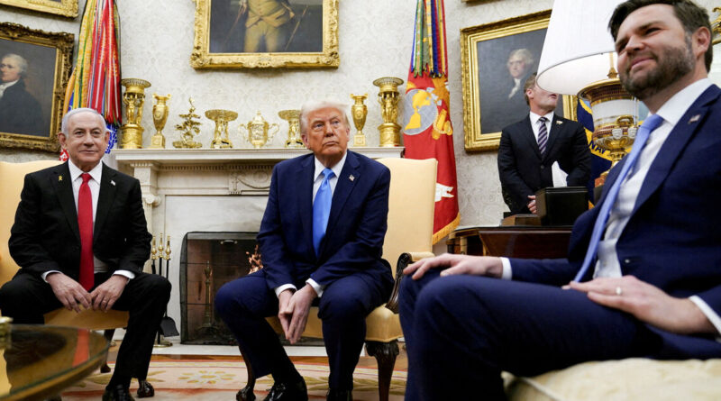 Israel rejects Trump's 15-point plan for Gaza, PM Netanyahu says