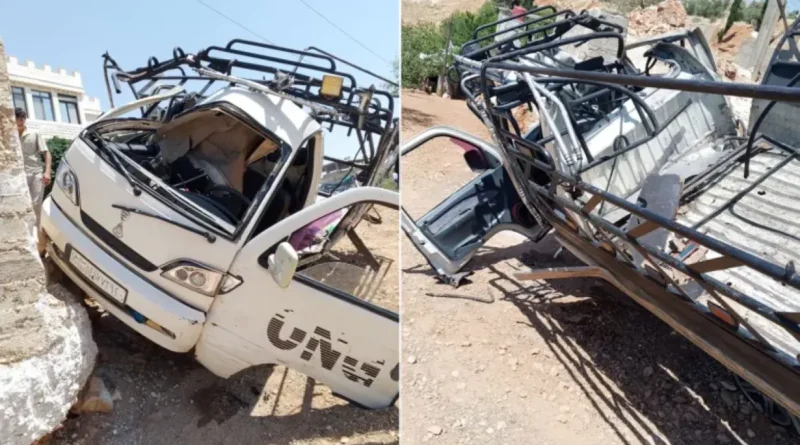 Israeli drone strike on ‘civilian vehicle’ injures several in Syria