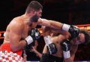 Filip Hrgovic lands a punch on Moses Itauma