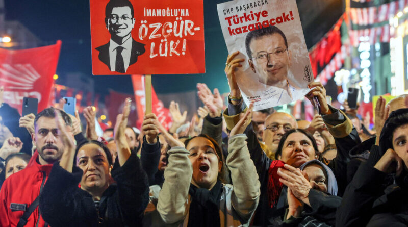 Jailed Istanbul mayor Imamoglu joins new opposition party amid political turmoil