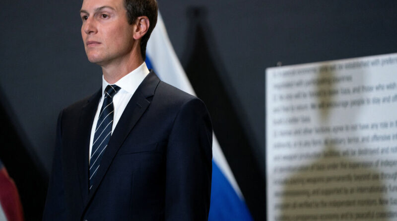 Jared Kushner may visit Israel next week for talks on Gaza, source says