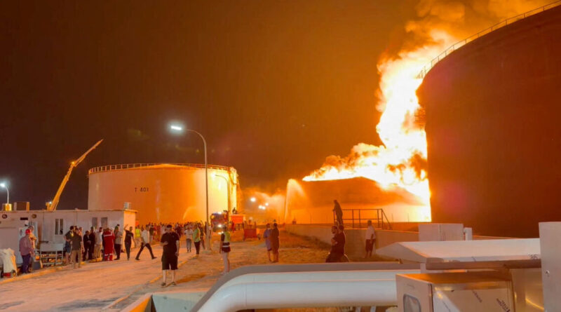 Libya's NOC warns of force majeure, Zawiya refinery shutdown if drone attacks continue