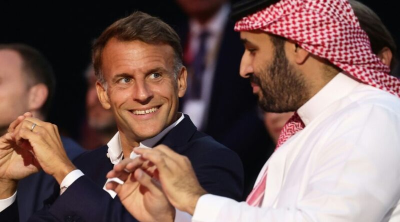 Macron hosts Saudi crown prince for visit ranging from esports to Mideast