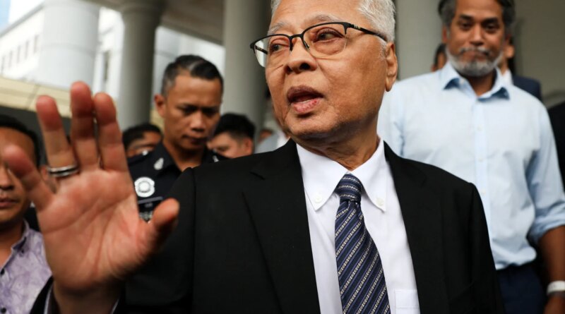 Malaysia’s former PM Ismail Sabri charged with concealing assets
